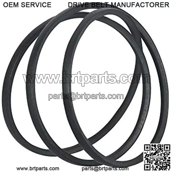 5/8 Inch x 156 Inch Lawn Mower Deck Belt Replacement for Ref No B-153, Bad Boy 041-1560-00 - Image 2