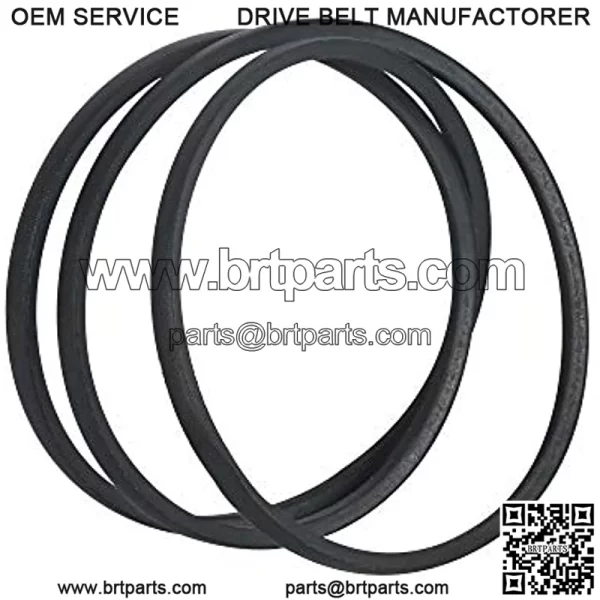 5/8 Inch x 156 Inch Lawn Mower Deck Belt Replacement for Ref No B-153, Bad Boy 041-1560-00 - Image 4