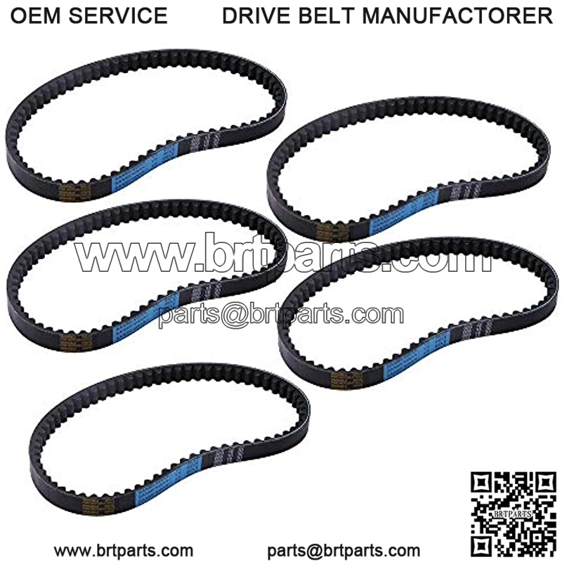 669 18 30 Drive Belt for 49CC 50CC GY6 Roketa Taotao Vespa Jonway Chinese Moped Scooter ATV Go Kart (Pack of 5)