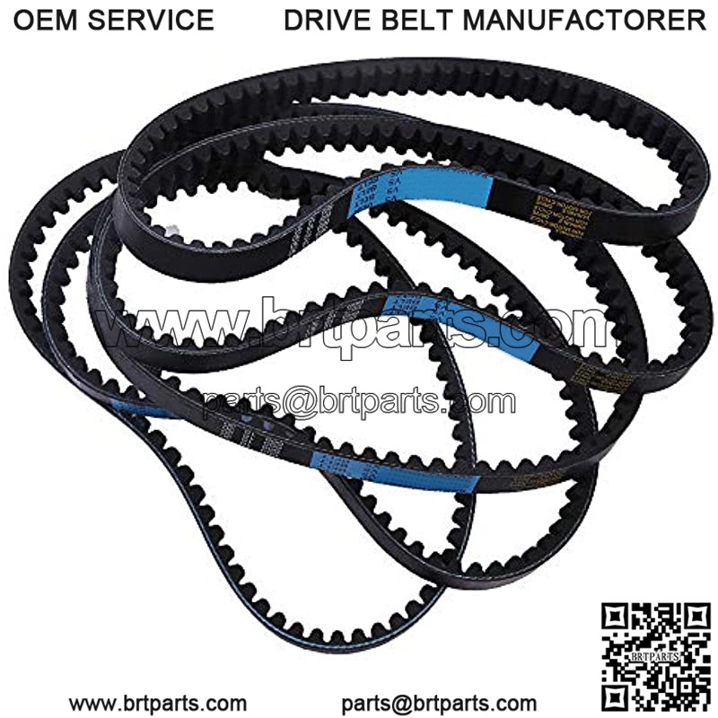 669 18 30 Drive Belt for 49CC 50CC GY6 Roketa Taotao Vespa Jonway Chinese Moped Scooter ATV Go Kart (Pack of 5) - Image 2