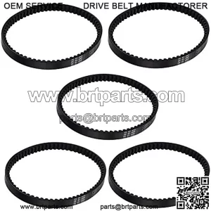 669-18-30 Drive Belt Compatible with GY6 139QMB 1P39QMB 49CC 50CC Go Kart ATV Moped Roketa Taotao Vespa Jonway Scooter