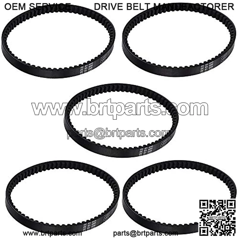 669-18-30 Drive Belt Compatible with GY6 139QMB 1P39QMB 49CC 50CC Go Kart ATV Moped Roketa Taotao Vespa Jonway Scooter