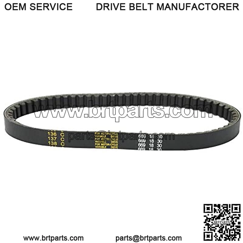 CVT Drive Belt Fit for GY6 49cc 50cc Engines Moped Scooter Roketa Jonway Taotao 669 18 30 - Image 2
