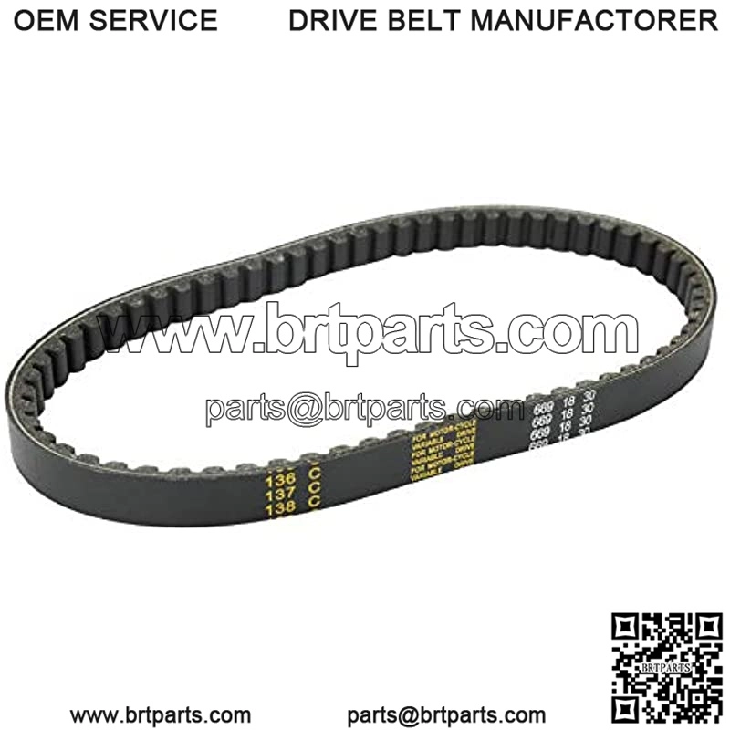 CVT Drive Belt Fit for GY6 49cc 50cc Engines Moped Scooter Roketa Jonway Taotao 669 18 30 - Image 3