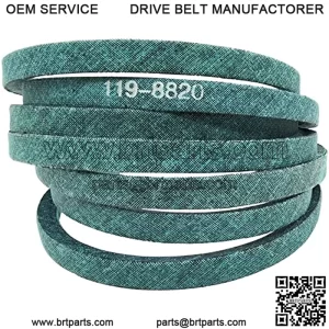 119-8820 Replacement Lawn Mower Drive Deck Belt 120-3892 Deck Belt Compatible with Toro Timecutter SS5000 SS5060 MX5060 74630 74361 74632 74635 74637 74641,1/2 Inch x 141-1/2 Inch