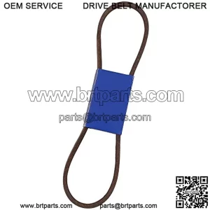 265-597 Covered Impeller Belt, 38-1/2in L, 1/2in W, Replaces 501818202, Black