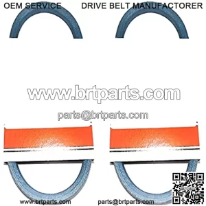 2 PK A20K PIX Belts Made with Kevlar Compatible with Troy Bilt GW-1128, 1710812, 1710957