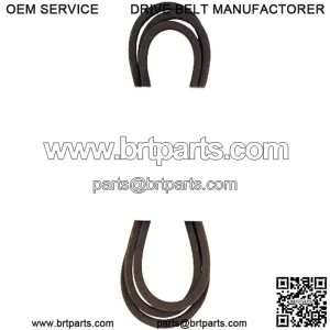 336125 Engine To Transmission Belt Replaces Poulan/Husqvarna/Craftsman 130801, 138255, 160855, 532138255