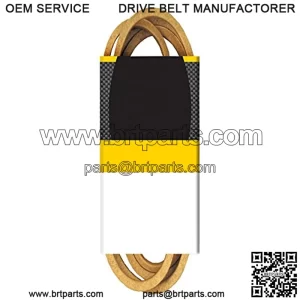 347480 Premium Belt Reinforced with Kevlar Fiber Cords, 1/2" x 37", Brown