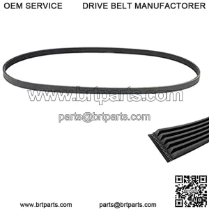 95-6151 Drive Belt 5 Rib x 33-7/8" J Aramid Cord Construction for Toro Snowthrowers Models CCR2400 CCR2450 CCR2500 CCR3000 CCR3600 and CCR3650 snowblowers (1/Pack)