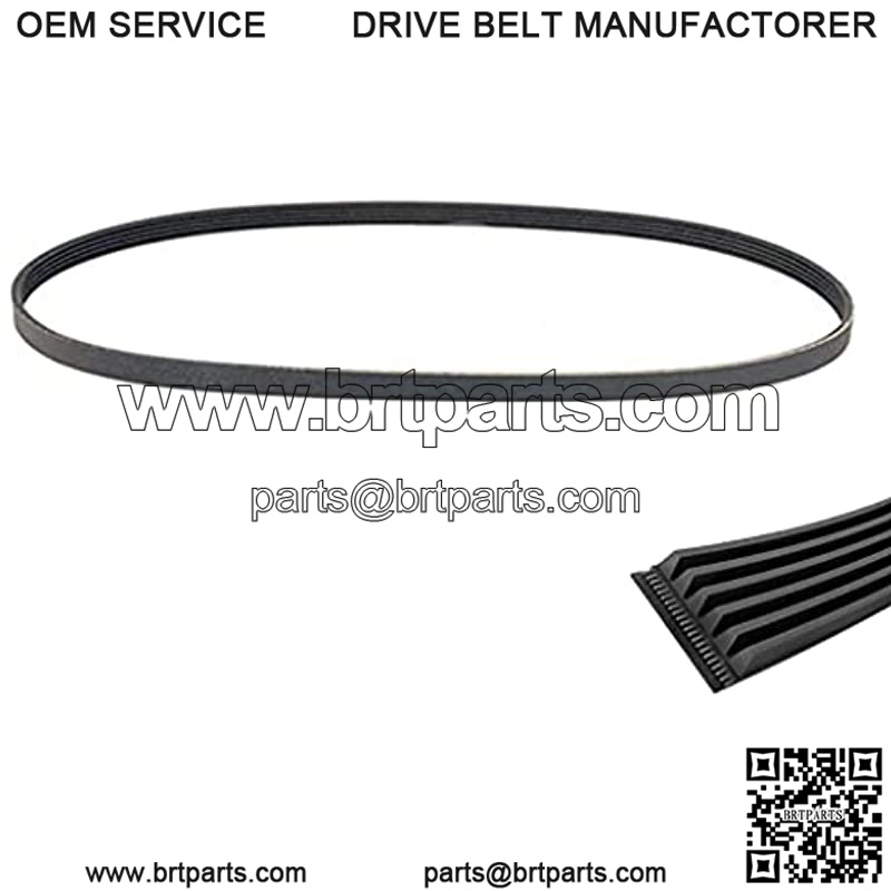 95-6151 Drive Belt 5 Rib x 33-7/8" J Aramid Cord Construction for Toro Snowthrowers Models CCR2400 CCR2450 CCR2500 CCR3000 CCR3600 and CCR3650 snowblowers (1/Pack)