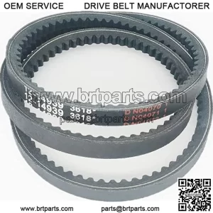 Part# 603907 Lawn Mower Pump Drive Belt 1/2" x 50 3/4" for Raptor, Raptor Limited, Raptor SD and Raptor SDX (2)