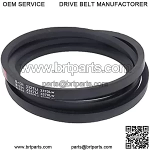 Poweka 754-04077 Replacement Belt 5/8"X134" Compatible with Cub-Cadet MTD Troy-Bilt Lawn Mower Tractor 954-04077, 954-04077A, Toro 112-0332 112-7376, Woods 18879 18879RP