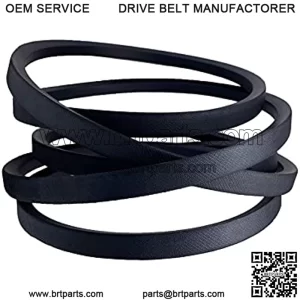 1/2 Inch x 104 Inch Lawn Mower Deck Belt Replacement for GX20072 GY20570 D100 D130 L100 L125