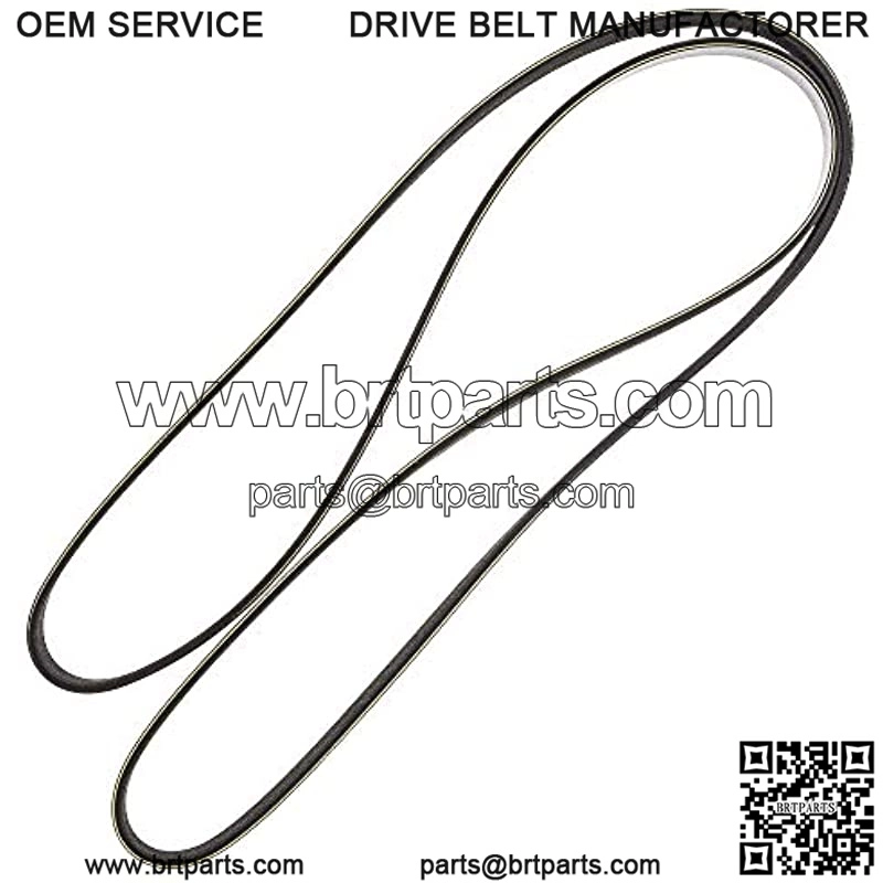 Pump Drive Belt Replacement for Exmark 103-4569 60" 66" 72" Decks Lazer Z XS Triton Lawn Mowers - Image 2