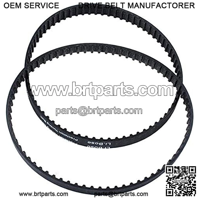 814002-1 140XL037 Belt Compatible with Sears Craftsman Disc Sander Toothed 140XL Belts Replace 113226424(Pack of 2)