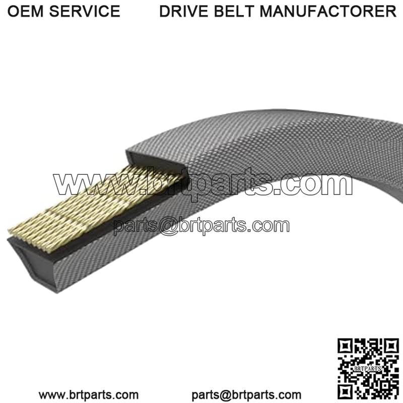 754-04077 V-Belt Replacement for MTD 954-04077 954-04077A Lawn Mower Drive Belt Made of Kevlar Aramid Cord 50" Deck Belt 134" X 5/8" - Image 4