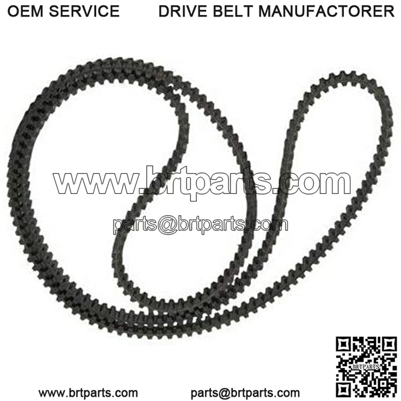 Deck Timing Belt for M127926 LT133 and LT155, Serial No. 125001 and Lower; and LT166, Serial No. 095001 and Lower