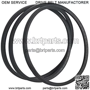Lawn Mower Replacement Deck/Drive Belt 1/2" X 92 1/2" for 21546080, AYP 130969 532130969, 532130969, Poulan 532130969, Snapper 704426