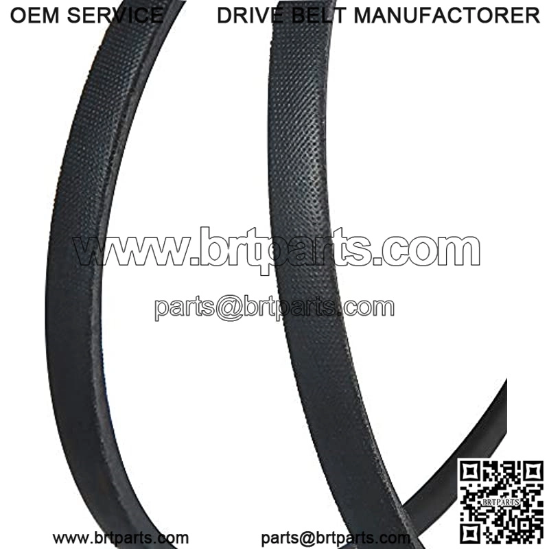 Lawn Mower Replacement Deck/Drive Belt 1/2" X 92 1/2" for 21546080, AYP 130969 532130969, 532130969, Poulan 532130969, Snapper 704426 - Image 3