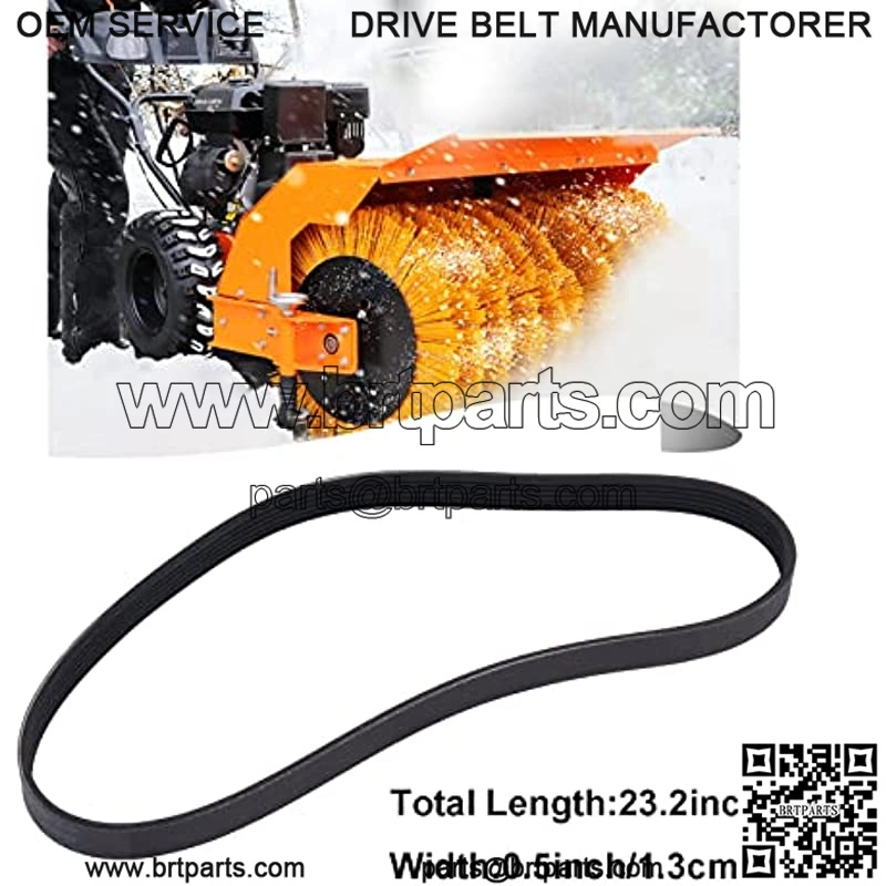 21-Inch Snow Blower Drive Belt Compatible with EGO Snow Blower AVB2306 SNT2100 SNT2102 SNT2110 SNT2114 Replacement Belt - Image 2