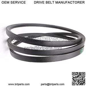 Drive Belt 1/2" x 37" for Snowblower Thrower MTD, Yard Machines, Troy-Bilt, Yard Man, Cub Cadet Craftsman 754-04195, 954-04195, 954-04195A