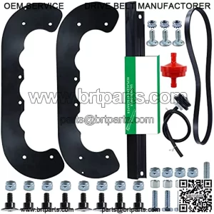 99-9313 Snow Blower Paddle Kit Replaces 125-1128 55-9250 55-9251 88-0771 with 55-8760 Scraper 55-9300 Belt Hardware Kit for Toro CCR2000 CCR2450 CCR3600 CCR3650 Snow Blower