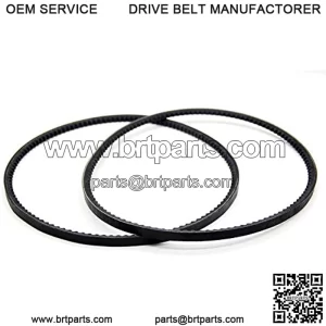Set of 2 754-0430 954-0430 Replacement Auger Drive Belt for MTD Troy Bilt Cub Cadet 2-Stage Snow Blowers 3/8" x 35"