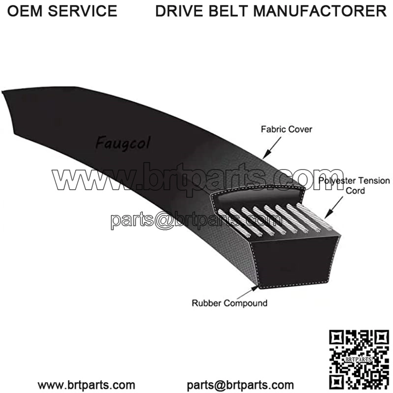 Lawn Mower Tractor Belt 1/2" x 94" for AYP 108313X 121879X 582924901, 532110884, 101342N 11084X STD324950, 116511 - Image 2