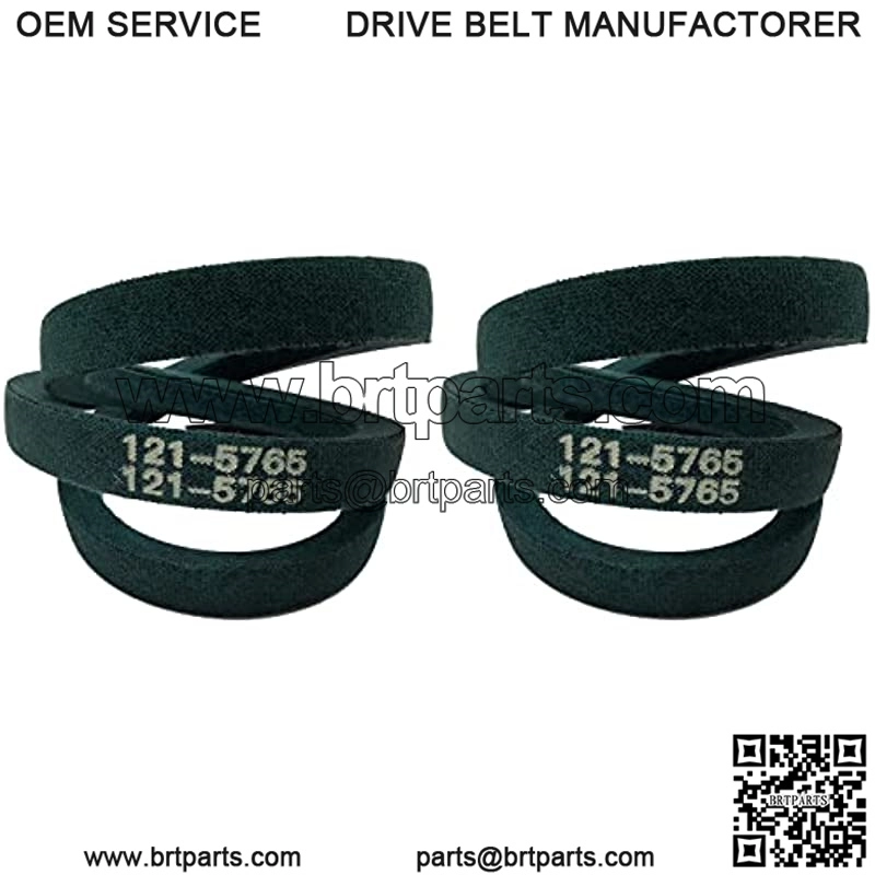 121-5765 Belt fits Timemaster Turfmaster 30" Mower PTO Belt (2 Pack)