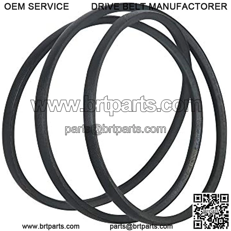 Riding Lawn Mower Tractor Deck Belt 1/2" X 155 1/4" for Ferris 1724507 5023255SM, Simplicity 1724507 5023255SM, Snapper 1724507 5023255 5023255SM - Image 2
