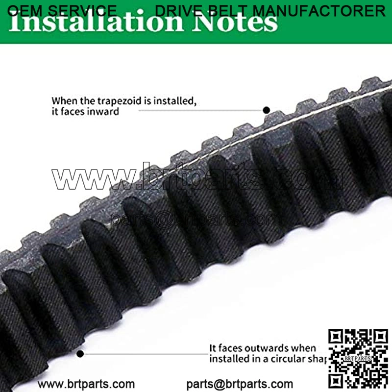 Drive Belt fit 715000302 420280360 715900212 715900030,Replaces AKM Double Nh Heavy Duty Carbon Cord Drive CVT Belt fit Outlander Commander Maverick - Image 4