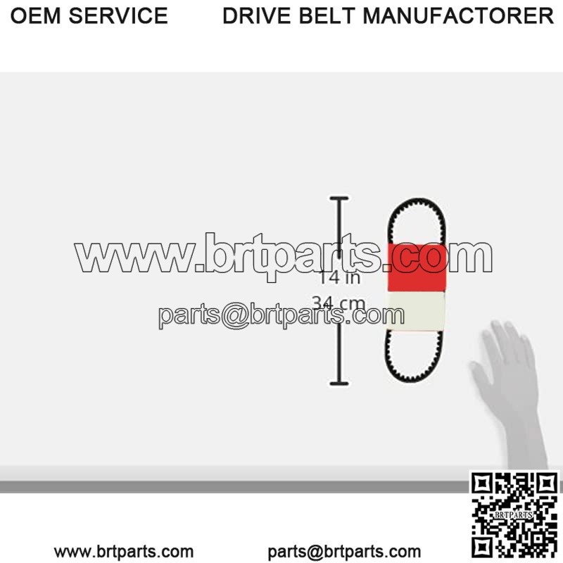 PL30807 Premium Continuously Variable Transmission (CVT) Scooter Belt - Image 3