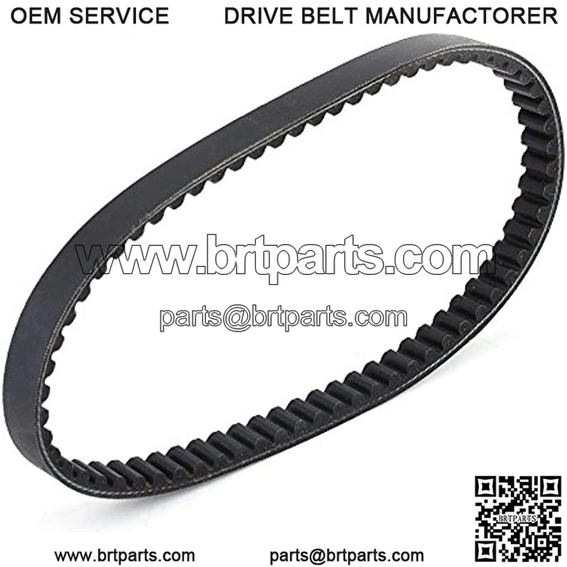 Rubber Drive Belt Black V-Belt Replaces for GY6 50CC 139QMB Scooter 669-18-30 - Image 2