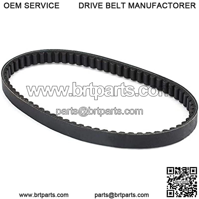 for GY6 50CC 139QMB Scooter 669-18-30 Black Rubber Drive Belt - Image 2