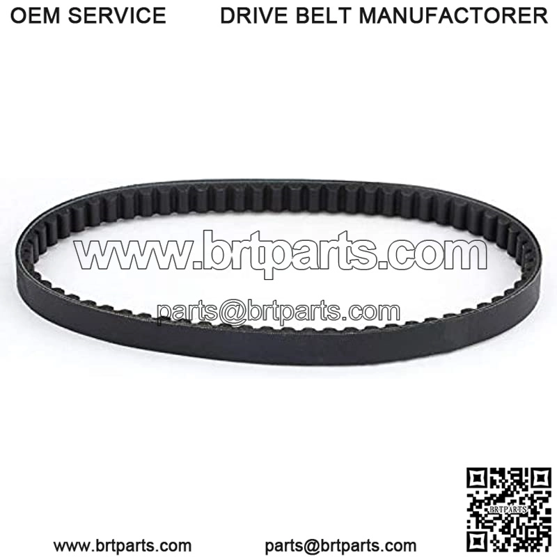 for GY6 50CC 139QMB Scooter 669-18-30 Black Rubber Drive Belt - Image 3