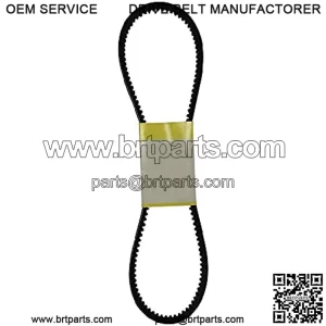 Total Power Parts Belt Compatible with/Replacement for 49 1/4", Raw Edge Cogged Belt R97758