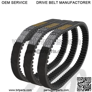3 Go Kart Drive Belt 30 Series Manco 5959 Comet 203589 TAV30 TAV2 Carter Kartco