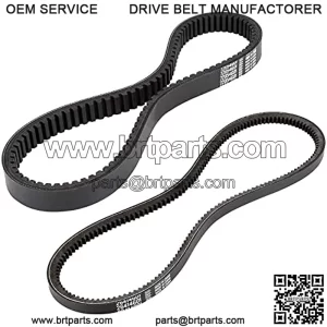 Clutch Drive Belt & Starter Generator Belt Kit for EZGO TXT, Medalist, Workhorse 1994-up Golf Cart with 295/350cc Robin Engines, OEM 72054G01 72024G01 72025G01 26414G01 630587