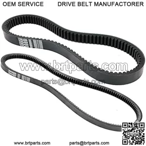 EZGO TXT/Medalist Drive Belt & Starter Generator Belt Kits for 4 Cycle 1994-up Gas Golf Cart OEM #72054G01,72024G01,72025G01,26414G01