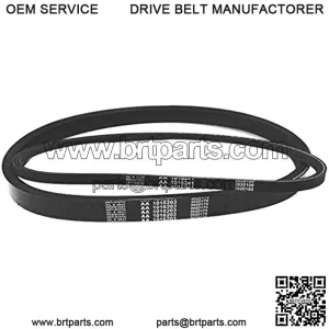 Drive and Starter Generator Belt Set for 93, 95, 96 Club Car DS Golf Cart 1016203, 1015241