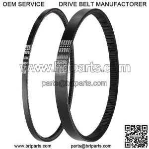 Golf Cart Clutch Drive Belt Starter Generator Belt Kit for Club Car DS Precedent