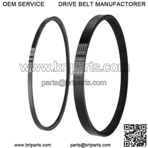 Golf Cart Starter Generator Belt & Clutch Drive Belt for Club Car DS Precedent