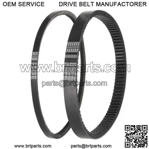 Golf Cart Drive Belt & Starter Generator Belt Fit Yamaha G2-G29 Gas J55-G6241-00