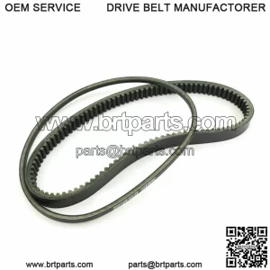 Starter Generator Belt + Drive Clutch Belt for Club Car Precedent Gas Golf Cart