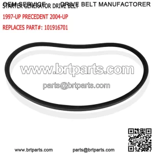Club Car Starter Generator Belt For 1997-UP DS & Precedent Golf Cart 101916701