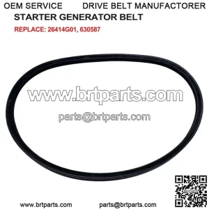 For EZGO Golf Cart Starter Generator Belt 4 Cycle 26414G01 630587 By AALLC