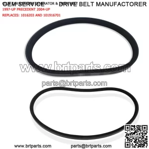 Club Car Starter Generator & Drive Belt DS Precedent Golf Cart FE290 FE350 Motor