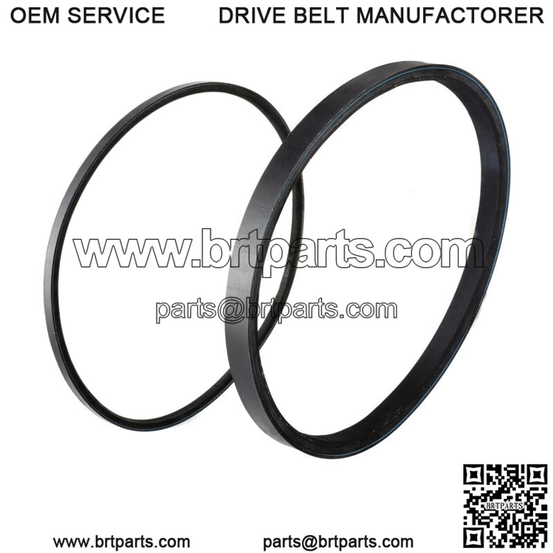 For 1997+ DS & Precedent Golf Cart Club Car Generator Starter Belt+Drive Belt - Image 2