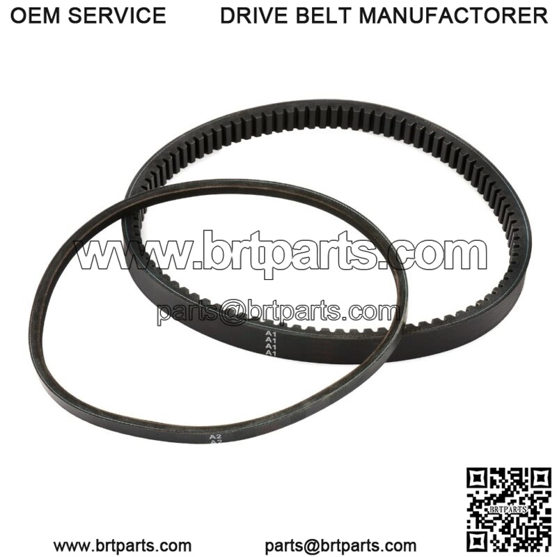 NEW Starter Generator Drive Belt Set For 1994-UP EZGO 4 Cycle Gas Golf Cart - Image 2